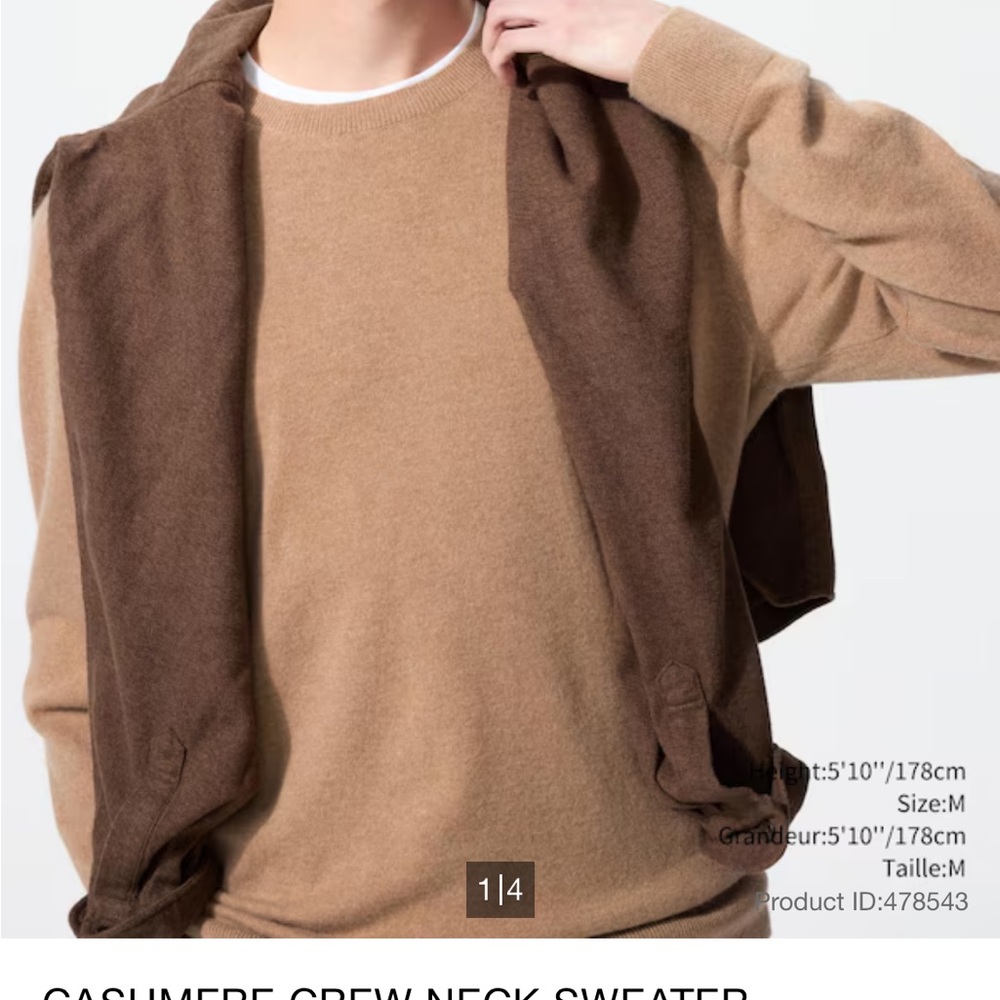 Uniqlo Men's Crewneck Sweater